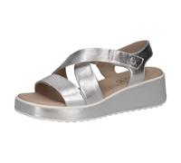 CAPRICE - Da.-Sandalette silver metal. - Gr. - 40