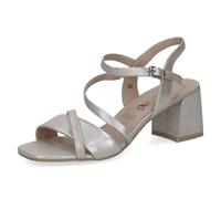 CAPRICE - Da.-Sandalette taupe sue.met. - Gr. - 38