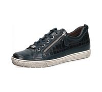 Caprice Da.-Schnürer 9-9-23655-25/850 OCEAN CROCO HW 20/21 für Damen, blau, Größe 38 EU / 5 UK