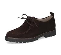 CAPRICE - Da.-Schnürer dk brown suede - Gr. - 39