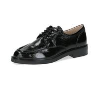 Caprice Damen Schnürschuhe Nappaleder Elegant Schwarz Größe 39