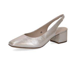 CAPRICE - Da.-Sling taupe metallic - Gr. - 40