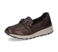 CAPRICE - Da.-Slipper dk brown metallic - Gr. - 37
