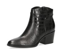 Caprice Da.-Stiefel 9-9-25701-25/014 BLACK CROCO HW 20/21 für Damen, schwarz, Größe 38 EU