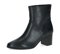 Stiefelette CAPRICE "Caprice Stiefelette Leder", Damen, Gr. 38,5, blau (ocean), Leder, casual, Schuhe (72047340-38,5) ocean