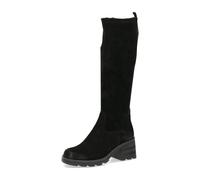 Stiefel CAPRICE Gr. 37, Normalschaft, schwarz Damen Schuhe Reißverschlussstiefel mit Textil-Stretchschaft (88674651-37)
