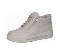 Schnürstiefelette CAPRICE "Caprice Stiefelette Leder", Damen, Gr. 39, weiß, Leder, Schuhe (23030456-39) weiß