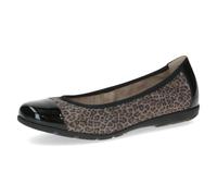 Caprice Damen 9-22152-41 Ballerina, Black Leo Comb, 36 EU