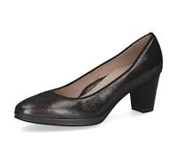 Caprice Damen 9-22400-43 Pumps, Dk Grey Metal, 38 EU