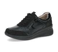 Caprice SneakH-WeiteSchwarzLEder für Damen, schwarz, Gr. 38 EU