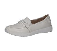 Caprice Slipper 9-24708-42 160 Damen Softnappa Leder Weiß G-Weite Größe 39