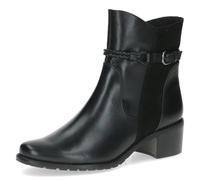 Caprice Damen-Stiefel BLACK COMB Leder/Textil Schwarz Gr. 37,5