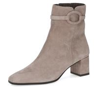 Stiefelette CAPRICE "Caprice Stiefelette Veloursleder", Damen, Gr. 40, grau (taupe), Veloursleder, casual, Schuhe (16824158-40) taupe