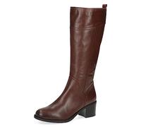 CAPRICE Damen 9-25500-41 Mode-Stiefel, Cognac Nappa, 39 EU