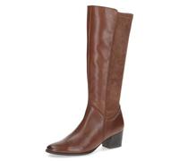 CAPRICE Damen 9-25504-45 Kniehohe Stiefel, Cognac Comb, 41 EU