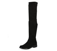 CAPRICE Damen 9-25510-41 Overknee-Stiefel, Black Stretch, 40 EU