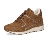 Sneaker CAPRICE "Caprice Sneaker Veloursleder/Synthetik", Damen, Gr. 41, braun, Veloursleder, Synthetik, casual, Schuhe (84741633-41) braun