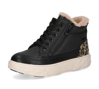 Schnürstiefelette CAPRICE "Caprice Stiefelette Synthetik/Textil", Damen, Gr. 39, schwarz, Synthetik, Textil, Schuhe Schnürstiefelette (74092748-39) schwarz