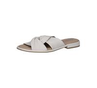 CAPRICE Damen 9-27100-42 Flache Sandale, White Nappa, 36 EU