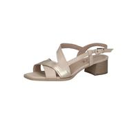 Caprice Sandalen Leder Weiß/Beige - 36