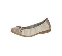 Caprice Ballerinas Leder Cream