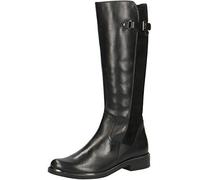 Caprice Damen 9-9-25524-25 022 Kniehohe Stiefel, Black Nappa, 37.5 EU