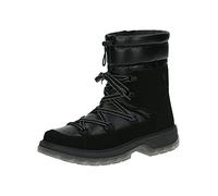 Caprice Schnürstiefelette Warmfutter Schwarz TEX 26230