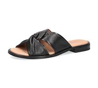 Caprice Pantoletten Leder Schwarz