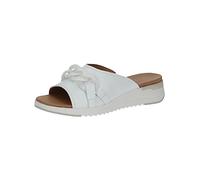 Caprice Damen 9-9-27206-20 Pantolette Flach, White Nappa, 39 EU