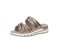 Caprice Damen 9-9-27251-20 Pantolette Flach, Taupe METALLIC, 39 EU