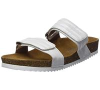 Caprice Damen 9-9-27400-28 Flacher Slipper, White Nappa, 37 EU Weit