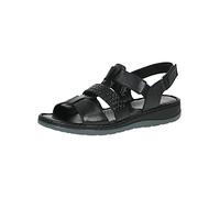 Riemchensandale CAPRICE Gr. 38, schwarz Damen Schuhe Sandalen im sportivem Look (95239710-38)