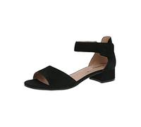Caprice Damen 9-9-28212-28 Heeled Sandal, BLACK SUEDE, 40 EU