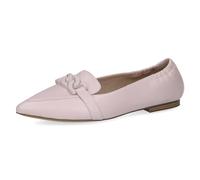 CAPRICE Damen Ballerinas aus Leder Spitz, Rosa (Lt.Purple Perl), 36 EU