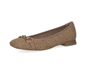 Caprice Damen Ballerinas Bast Elegant