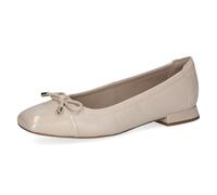 CAPRICE Damen Ballerinas mit Absatz, Beige (Cream Pearl CO), 38