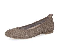 CAPRICE Damen Ballerinas mit Absatz, Braun (MUD Comb), 42