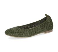 CAPRICE Damen Ballerinas mit Absatz, Khaki (Khaki Comb), 37