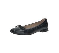 CAPRICE Damen Ballerinas mit Schleife Elegant, Blau (Ocean Nappa), 40 EU