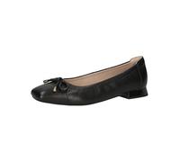 CAPRICE Damen Ballerinas mit Schleife Elegant, Schwarz (Black Nappa), 38 EU
