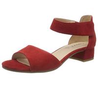 Caprice Damen Carla Sling Back Sandals, Red (RED SUEDE 524), 40 EU