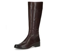 CAPRICE Damen Hohe Stiefel mit Absatz aus Leder Elegant, Braun (Dk Brown Nappa), 38 EU