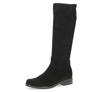 Caprice Damenstiefel 25512-41 kniehohe, ohne Absatz, vegan, Schwarz, Größe 37