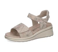 Caprice Keilsandale Damen Leder Offwhite Multi Größe 37
