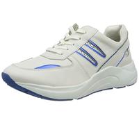 Caprice Damen KISS Sneaker, Weiß (White/Blue 137)