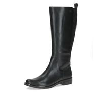 CAPRICE Damen Kniehohe Stiefel aus Leder, Schwarz (BLACK COMB), 42