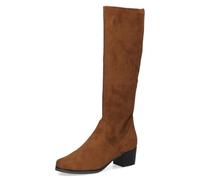 Caprice Damen Mode-Stiefel flach, Braun (BROWN STRETCH), 40