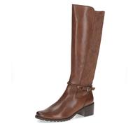 Caprice Damen Mode-Stiefel mit Absatz, Braun (COGNAC COMB), 40