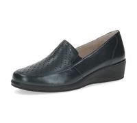 CAPRICE Damen Mokassin aus Leder, Blau (Ocean Nappa), 40