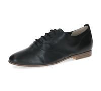 CAPRICE Damen Oxford aus Leder, Schwarz (Black Nappa), 40